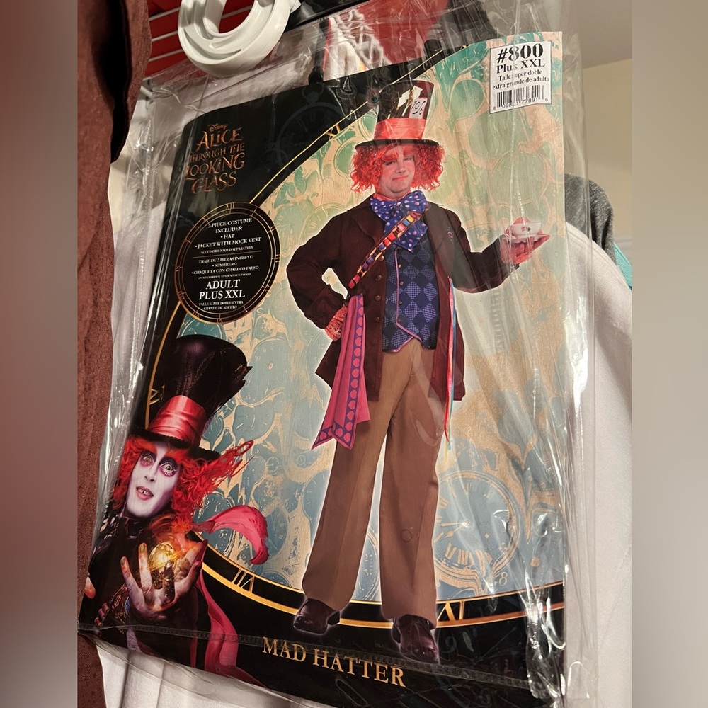 Mad Hatter Men’s XXL Costume